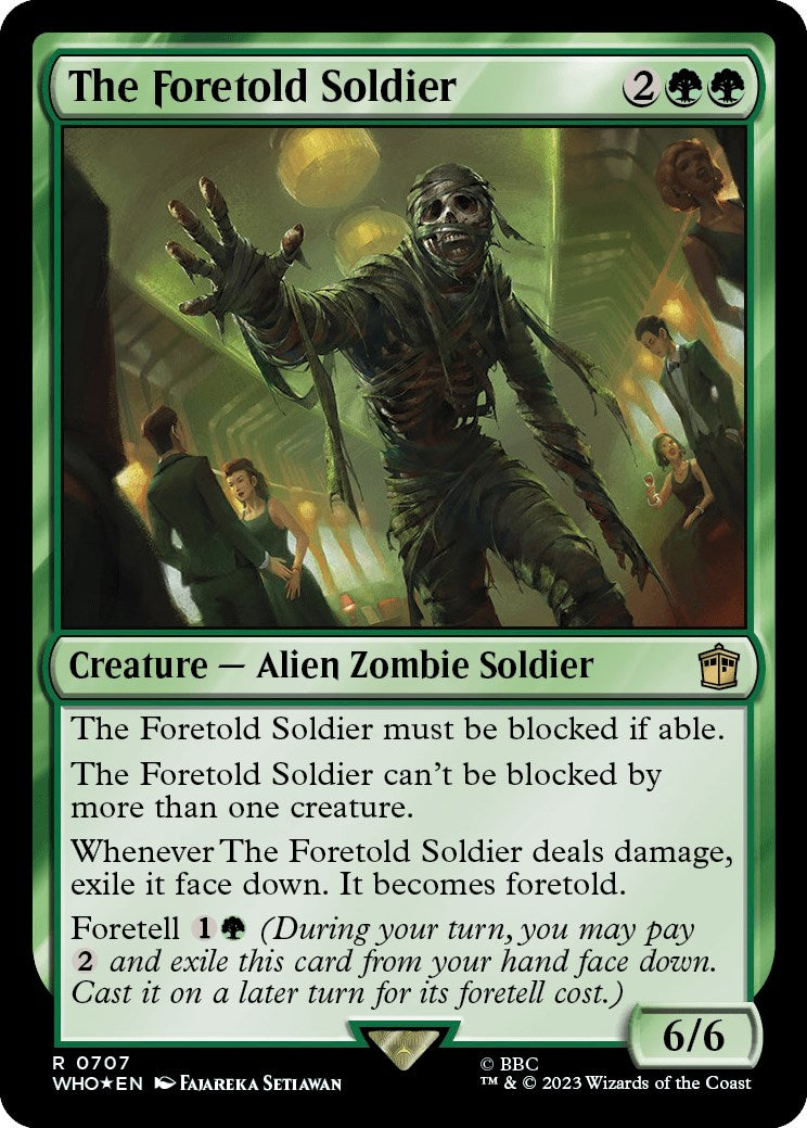 The Foretold Soldier (Surge Foil) [Doctor Who] | Yard's Games Ltd