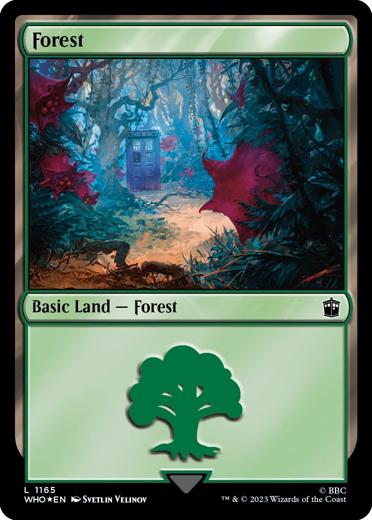 Forest (1165) (Surge Foil) [Doctor Who] | Yard's Games Ltd