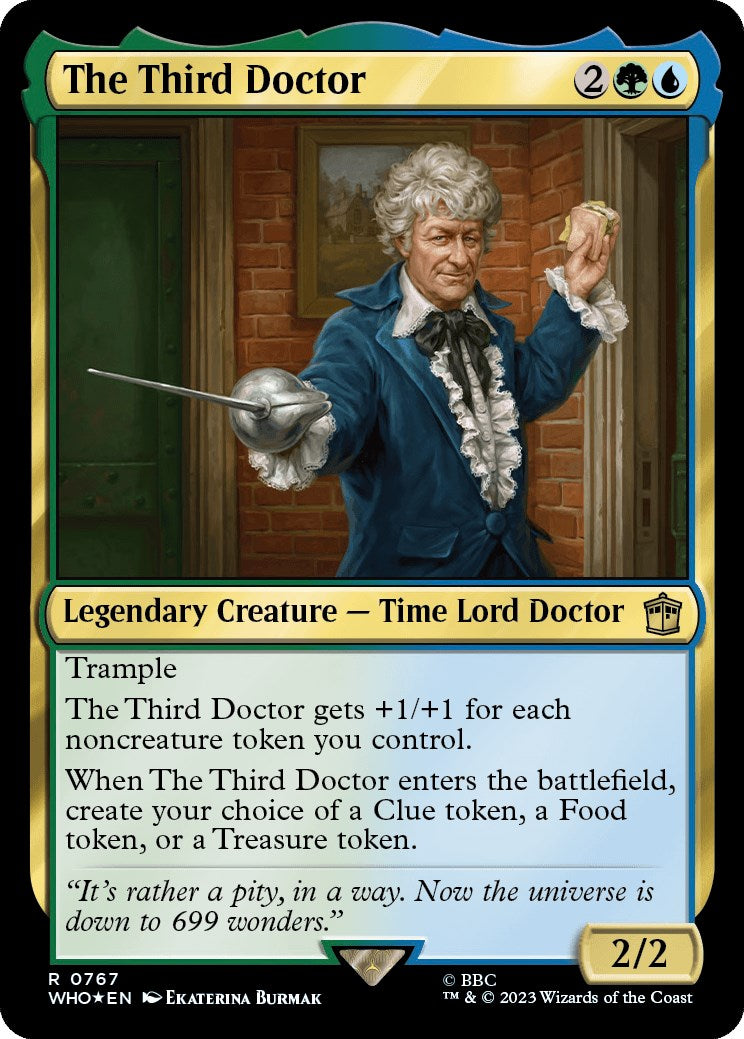 The Third Doctor (Surge Foil) [Doctor Who] | Yard's Games Ltd