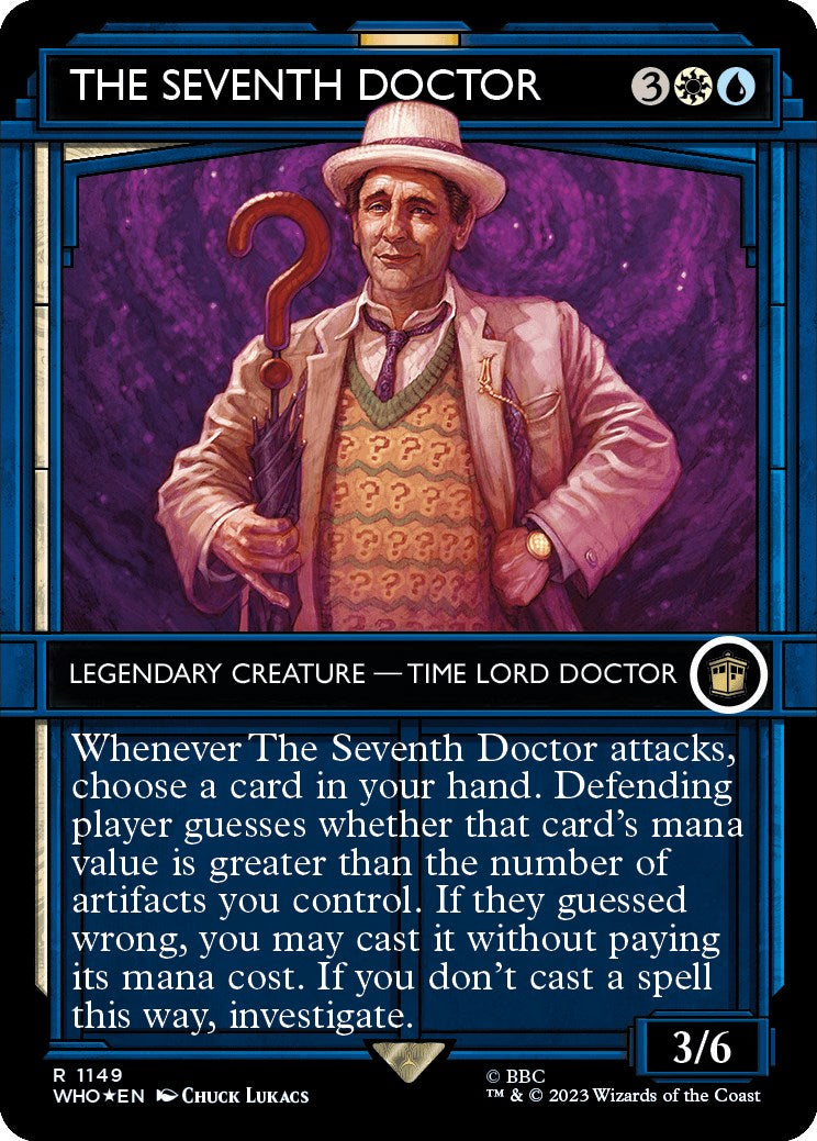 The Seventh Doctor (Showcase) (Surge Foil) [Doctor Who] | Yard's Games Ltd