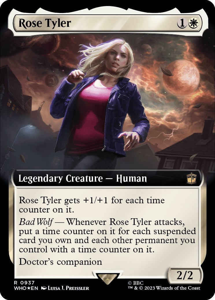 Rose Tyler (Extended Art) (Surge Foil) [Doctor Who] | Yard's Games Ltd