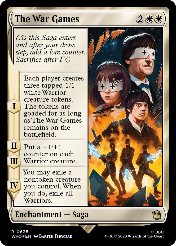 The War Games (Surge Foil) [Doctor Who] | Yard's Games Ltd