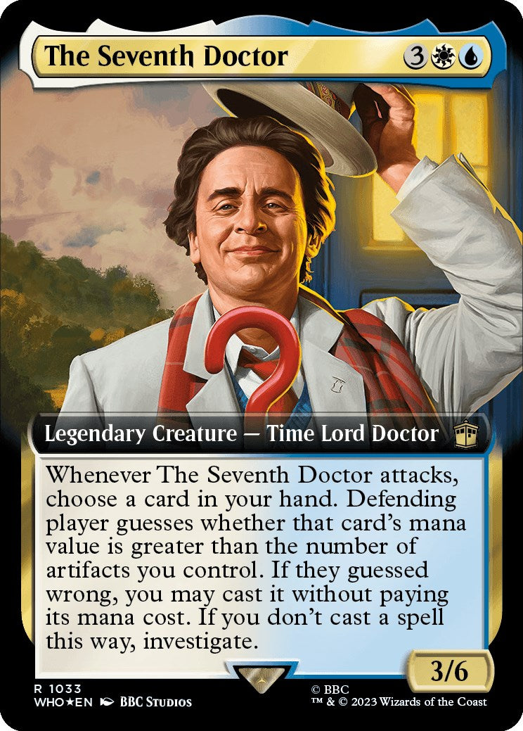 The Seventh Doctor (Extended Art) (Surge Foil) [Doctor Who] | Yard's Games Ltd