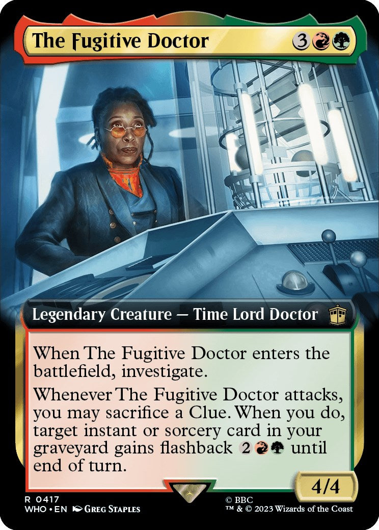 The Fugitive Doctor (Extended Art) [Doctor Who] | Yard's Games Ltd