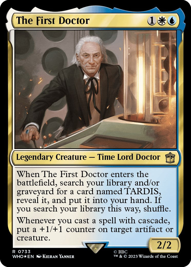 The First Doctor (Surge Foil) [Doctor Who] | Yard's Games Ltd