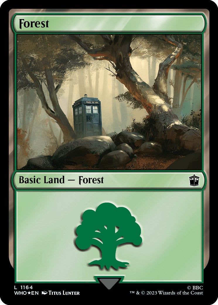 Forest (1164) (Surge Foil) [Doctor Who] | Yard's Games Ltd