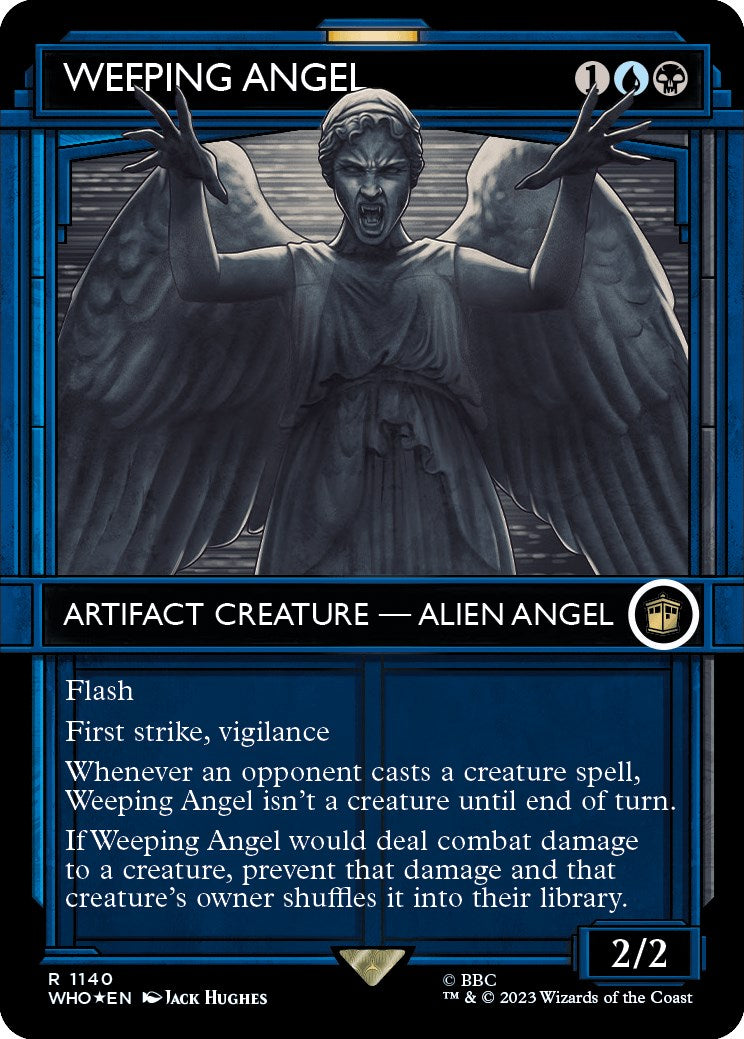 Weeping Angel (Showcase) (Surge Foil) [Doctor Who] | Yard's Games Ltd