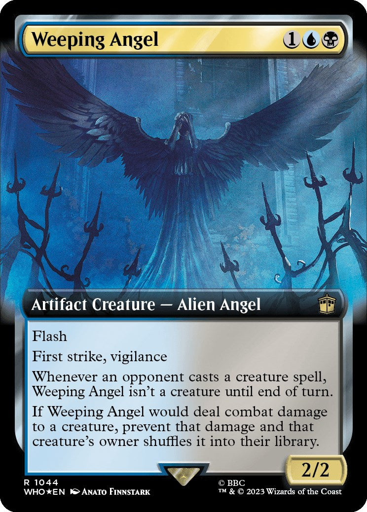 Weeping Angel (Extended Art) (Surge Foil) [Doctor Who] | Yard's Games Ltd