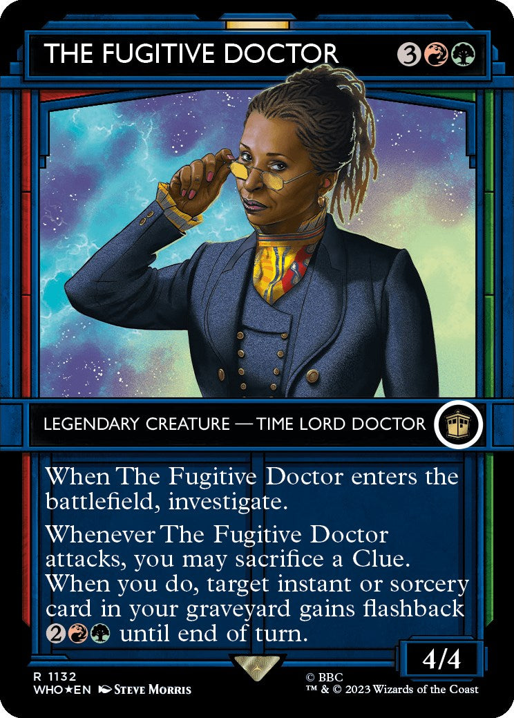 The Fugitive Doctor (Showcase) (Surge Foil) [Doctor Who] | Yard's Games Ltd