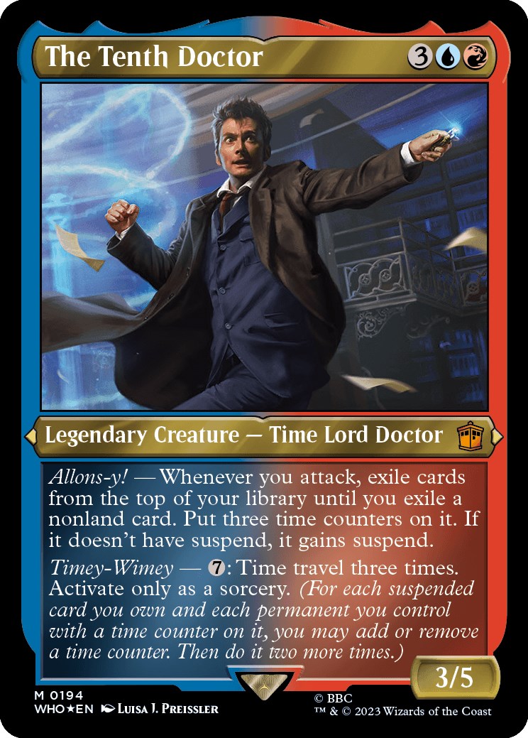 The Tenth Doctor (Display Commander) [Doctor Who] | Yard's Games Ltd