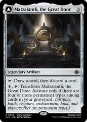 Matzalantli, the Great Door // The Core [The Lost Caverns of Ixalan] | Yard's Games Ltd