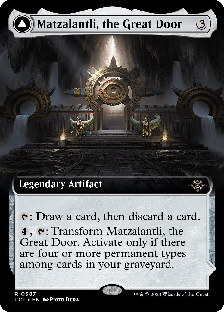 Matzalantli, the Great Door // The Core (Extended Art) [The Lost Caverns of Ixalan] | Yard's Games Ltd