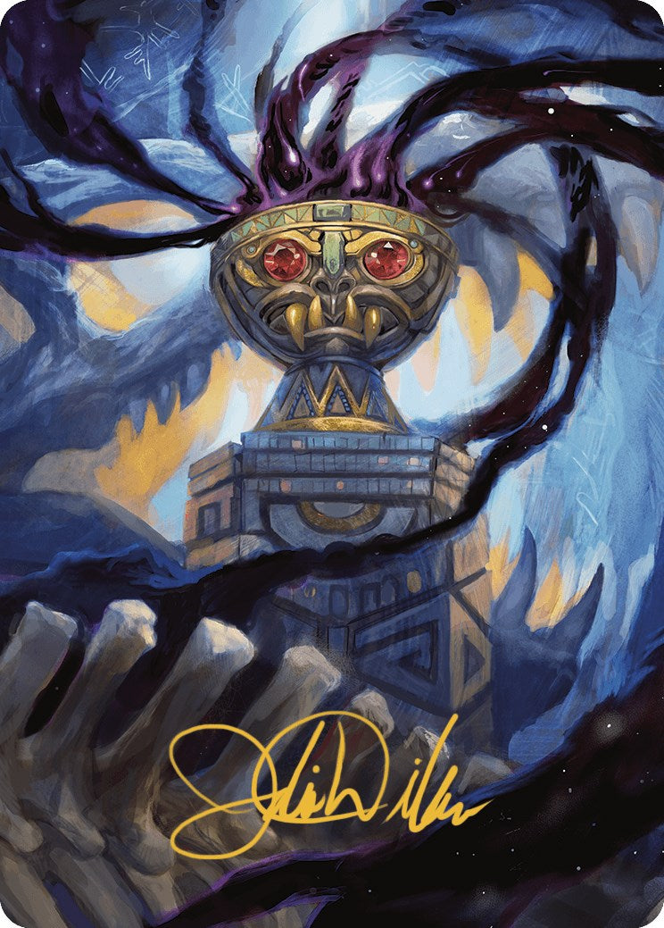 Chalice of the Void Art Card (Gold-Stamped Signature) [The Lost Caverns of Ixalan Art Series] | Yard's Games Ltd