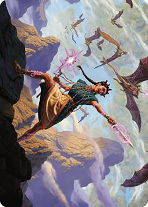 Warden of the Inner Sky Art Card [The Lost Caverns of Ixalan Art Series] | Yard's Games Ltd