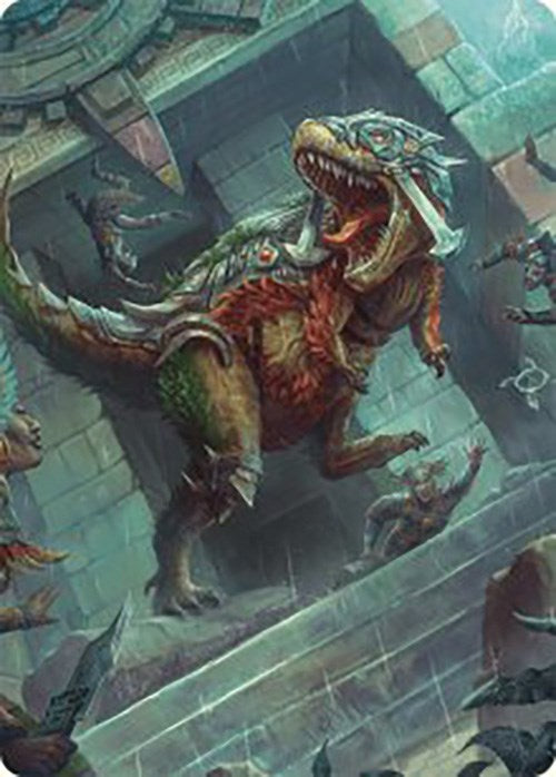 Carnage Tyrant Art Card [The Lost Caverns of Ixalan Art Series] | Yard's Games Ltd