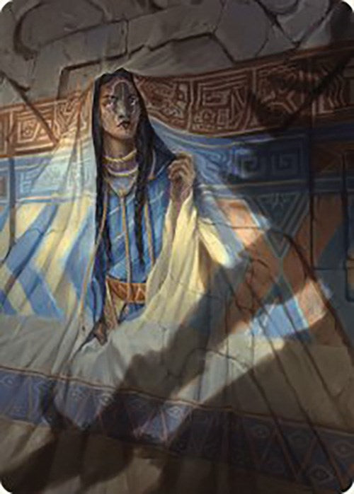 Whispersilk Cloak Art Card [The Lost Caverns of Ixalan Art Series] | Yard's Games Ltd