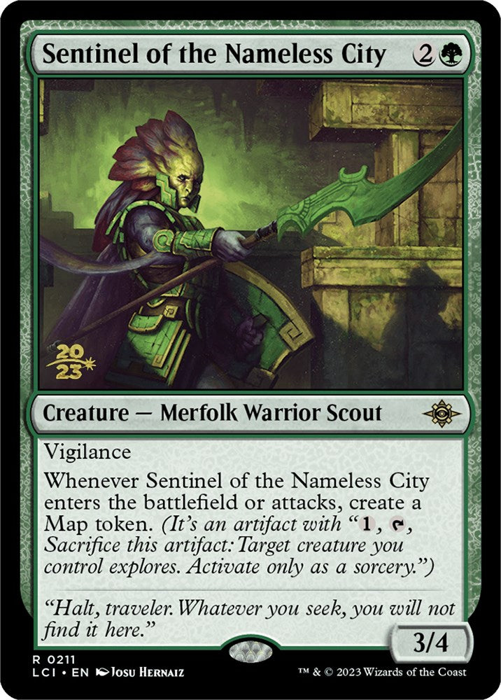 Sentinel of the Nameless City [The Lost Caverns of Ixalan Prerelease Cards] | Yard's Games Ltd