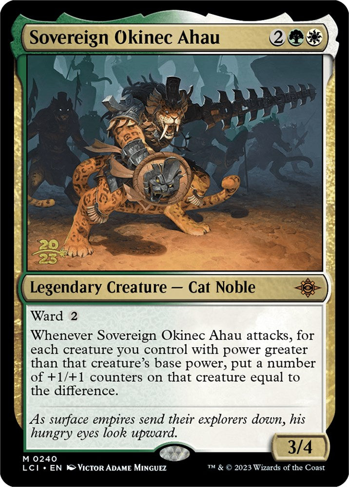 Sovereign Okinec Ahau [The Lost Caverns of Ixalan Prerelease Cards] | Yard's Games Ltd