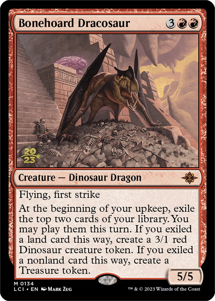 Bonehoard Dracosaur [The Lost Caverns of Ixalan Prerelease Cards] | Yard's Games Ltd