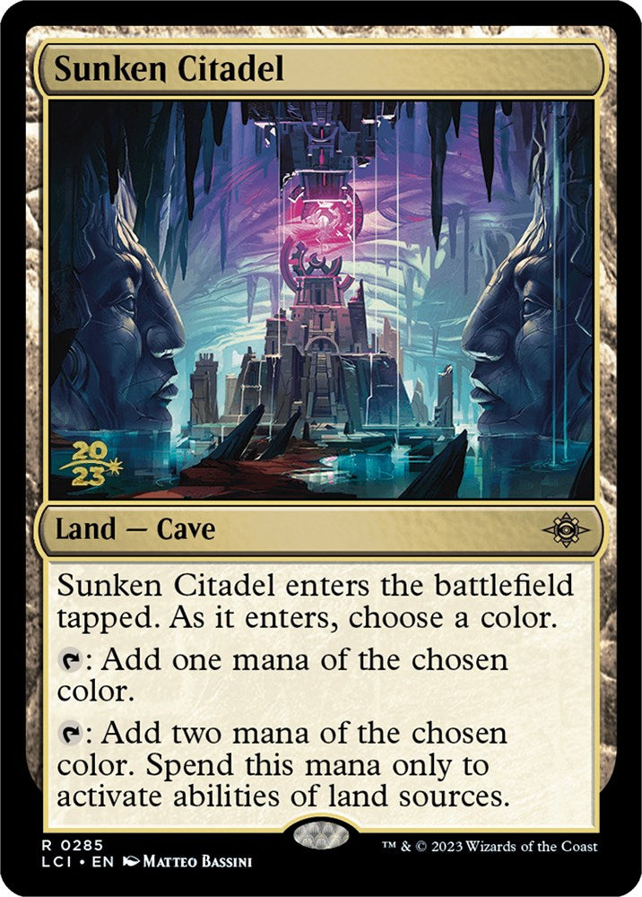 Sunken Citadel [The Lost Caverns of Ixalan Prerelease Cards] | Yard's Games Ltd