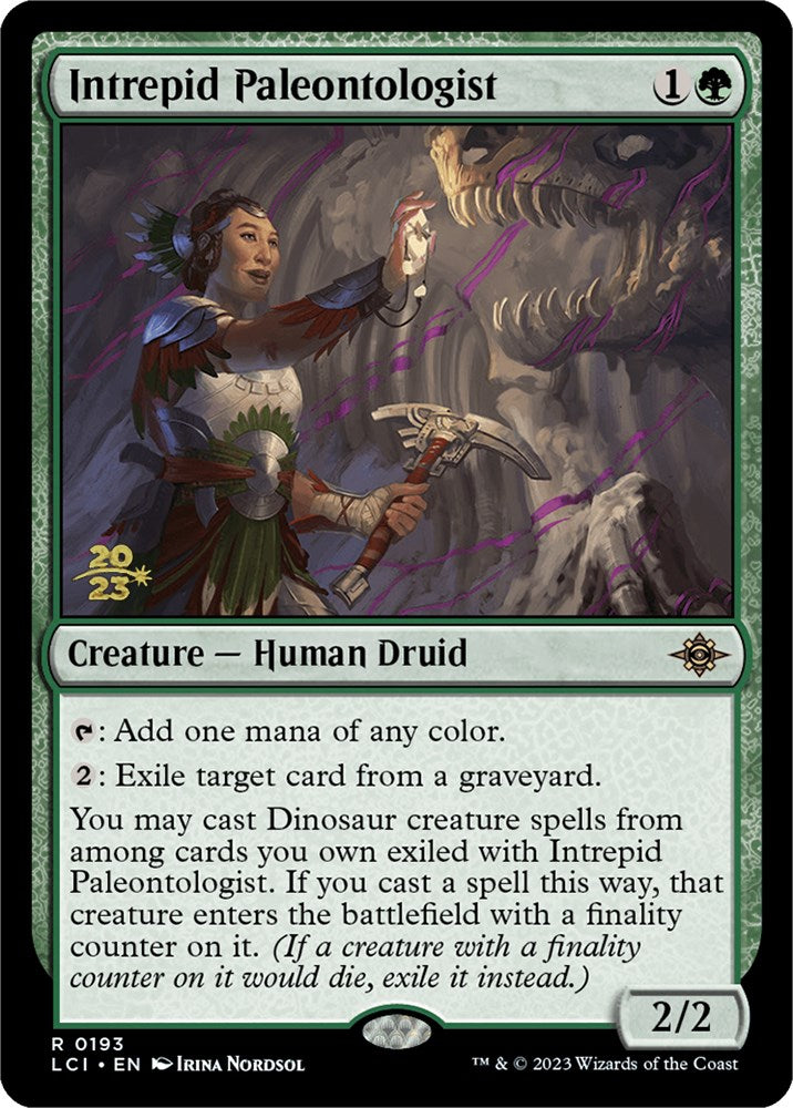 Intrepid Paleontologist [The Lost Caverns of Ixalan Prerelease Cards] | Yard's Games Ltd