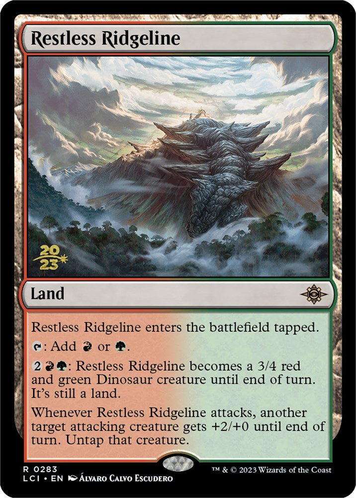 Restless Ridgeline [The Lost Caverns of Ixalan Prerelease Cards] | Yard's Games Ltd