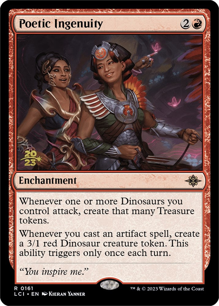 Poetic Ingenuity [The Lost Caverns of Ixalan Prerelease Cards] | Yard's Games Ltd