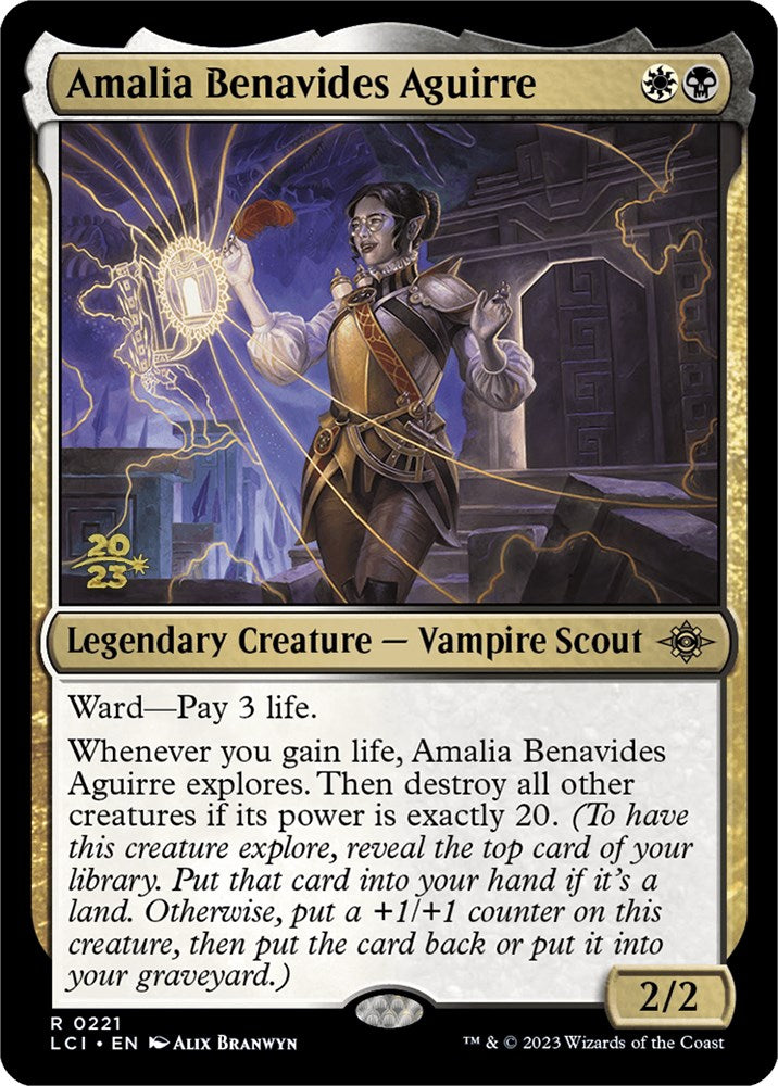 Amalia Benavides Aguirre [The Lost Caverns of Ixalan Prerelease Cards] | Yard's Games Ltd