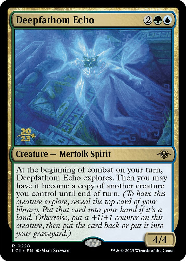 Deepfathom Echo [The Lost Caverns of Ixalan Prerelease Cards] | Yard's Games Ltd