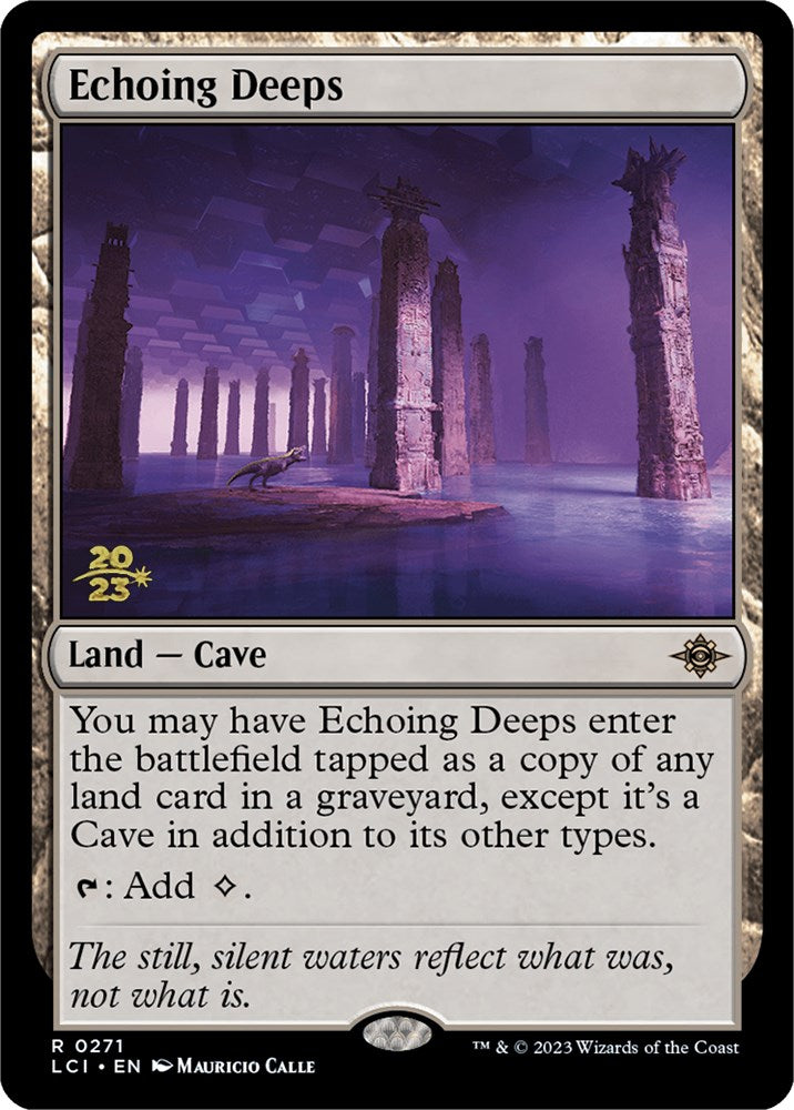 Echoing Deeps [The Lost Caverns of Ixalan Prerelease Cards] | Yard's Games Ltd