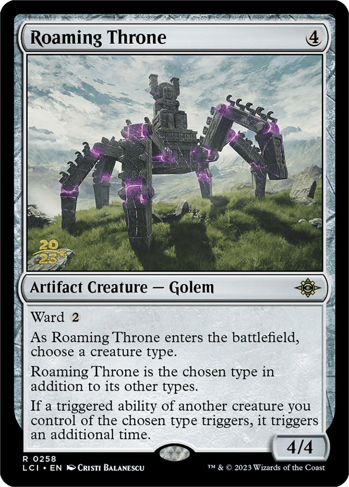 Roaming Throne [The Lost Caverns of Ixalan Prerelease Cards] | Yard's Games Ltd