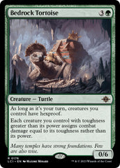 Bedrock Tortoise (Promo Pack) [The Lost Caverns of Ixalan Promos] | Yard's Games Ltd