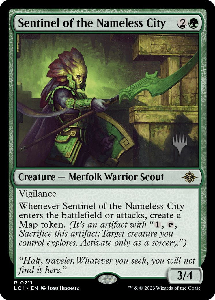 Sentinel of the Nameless City (Promo Pack) [The Lost Caverns of Ixalan Promos] | Yard's Games Ltd