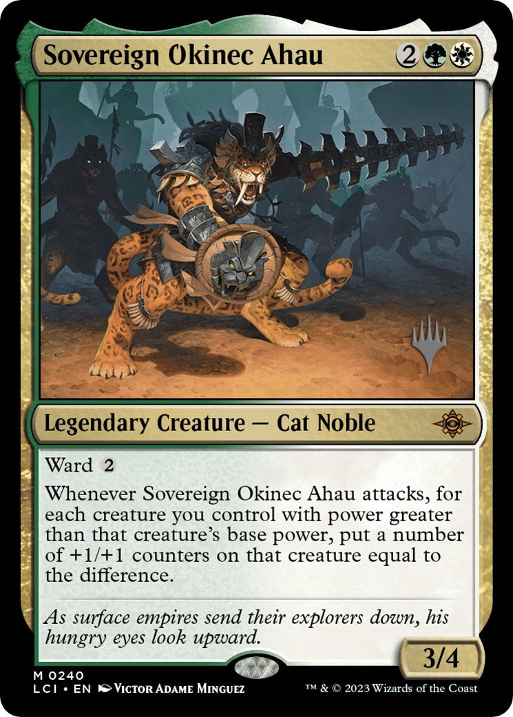 Sovereign Okinec Ahau (Promo Pack) [The Lost Caverns of Ixalan Promos] | Yard's Games Ltd