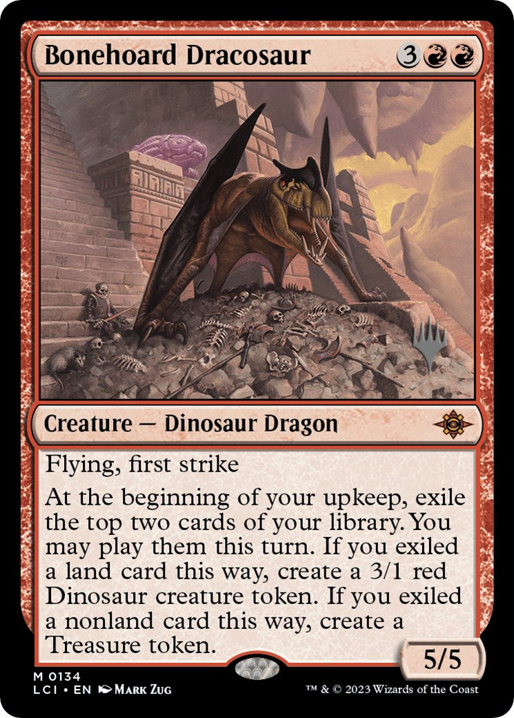 Bonehoard Dracosaur (Promo Pack) [The Lost Caverns of Ixalan Promos] | Yard's Games Ltd