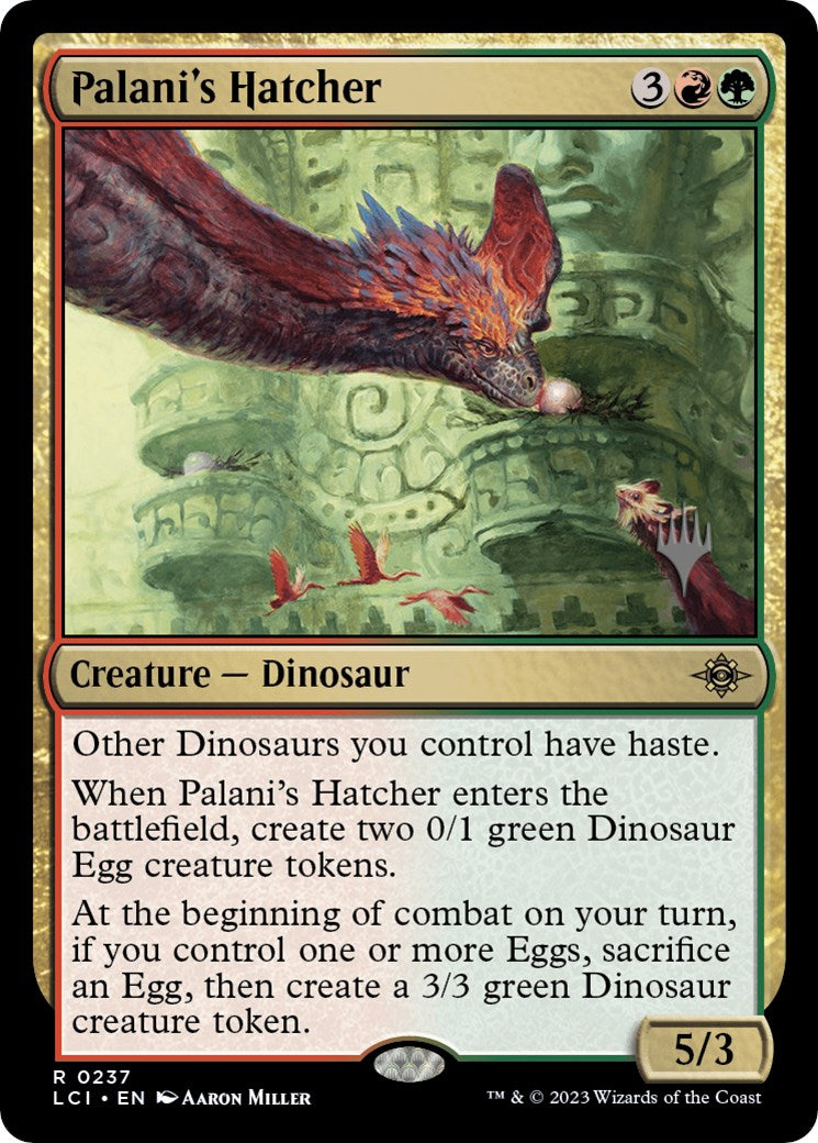 Palani's Hatcher (Promo Pack) [The Lost Caverns of Ixalan Promos] | Yard's Games Ltd