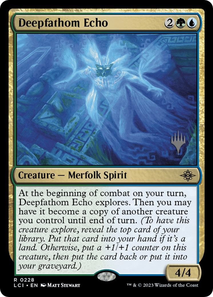 Deepfathom Echo (Promo Pack) [The Lost Caverns of Ixalan Promos] | Yard's Games Ltd