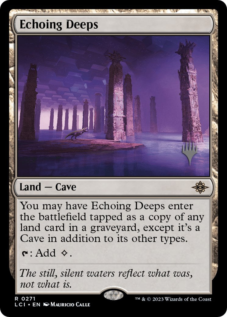 Echoing Deeps (Promo Pack) [The Lost Caverns of Ixalan Promos] | Yard's Games Ltd