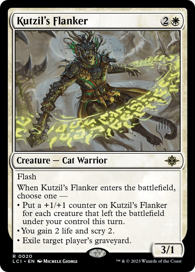 Kutzil's Flanker (Promo Pack) [The Lost Caverns of Ixalan Promos] | Yard's Games Ltd