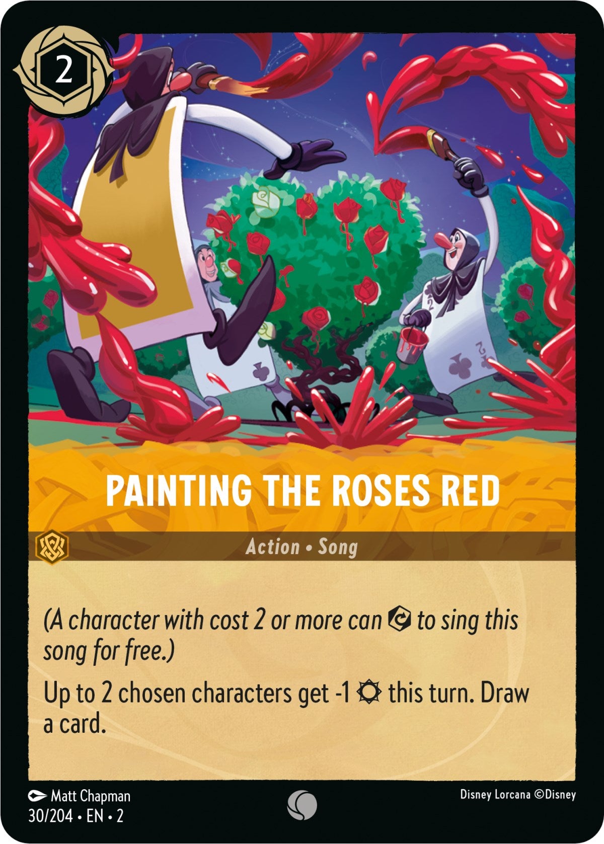 Painting the Roses Red (30/204) [Rise of the Floodborn] | Yard's Games Ltd