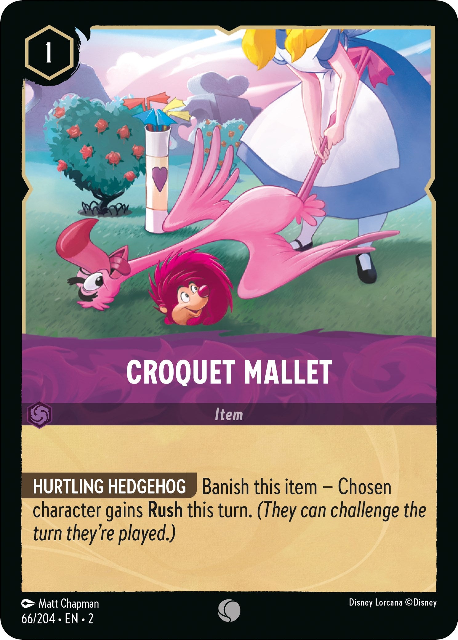 Croquet Mallet (66/204) [Rise of the Floodborn] | Yard's Games Ltd