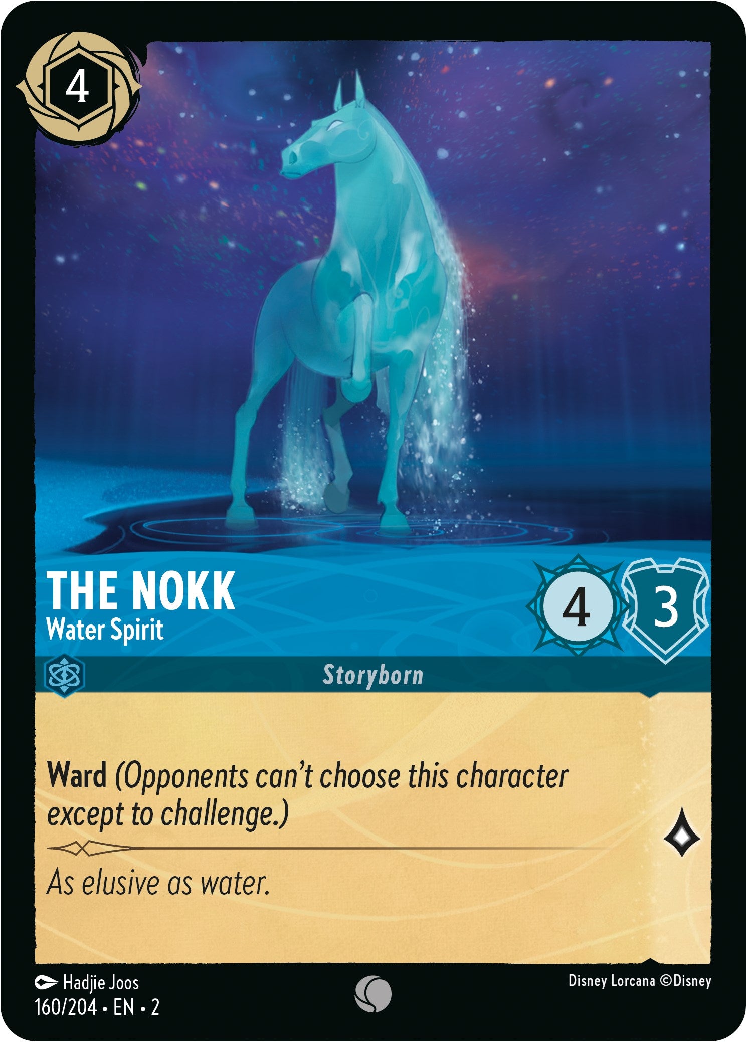 The Nokk - Water Spirit (160/204) [Rise of the Floodborn] | Yard's Games Ltd