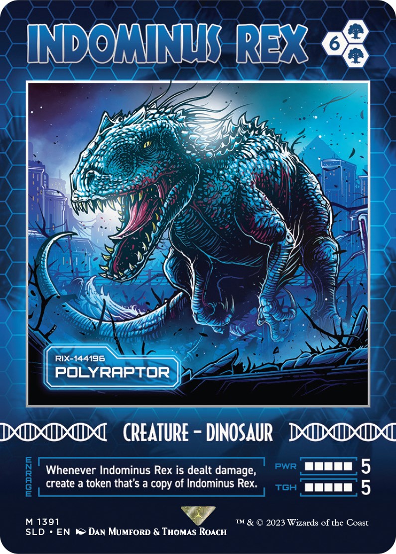 Indominus Rex - Polyraptor [Secret Lair Drop Series] | Yard's Games Ltd