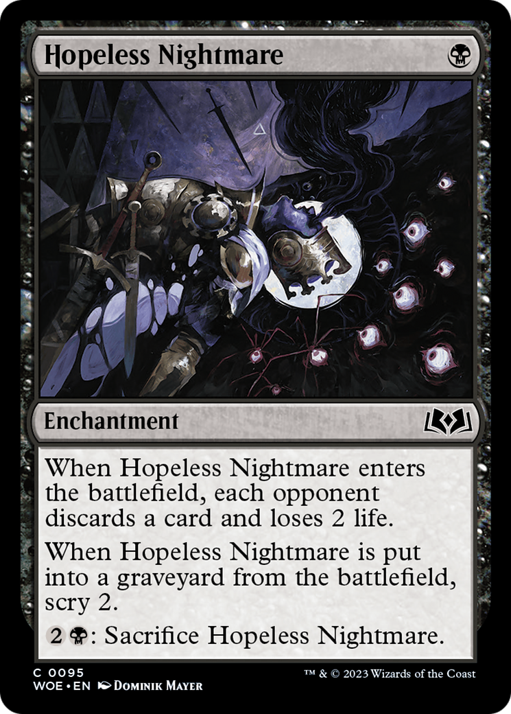 Hopeless Nightmare [Wilds of Eldraine] | Yard's Games Ltd