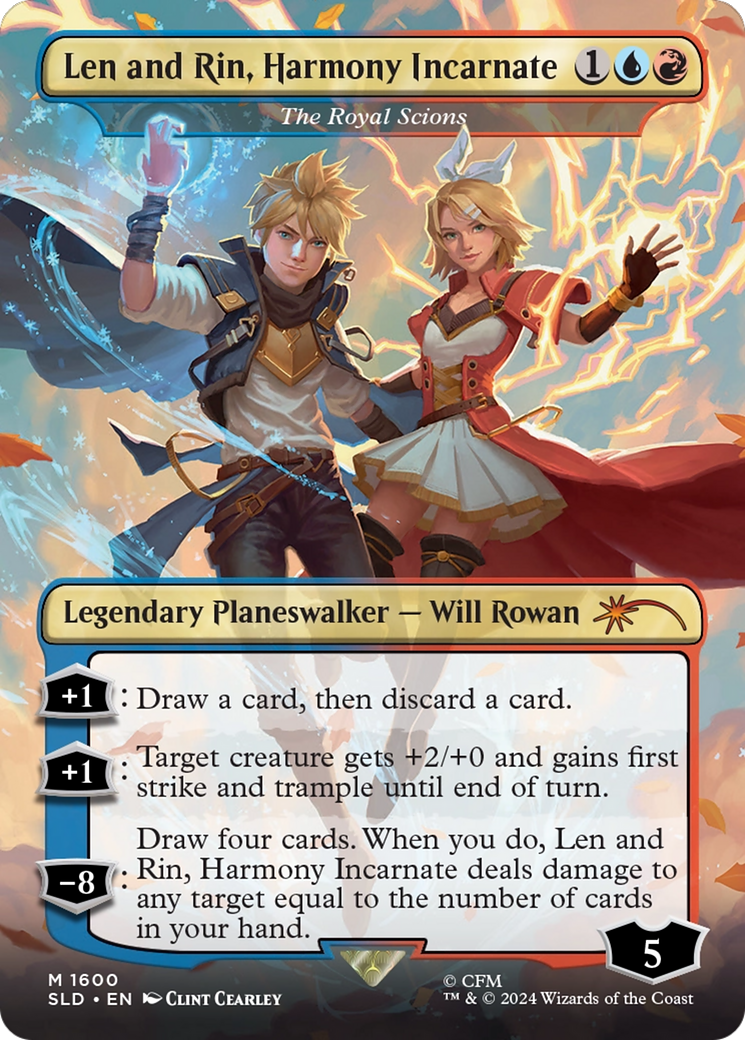 Len and Rin, Harmony Incarnate - The Royal Scions [Secret Lair Drop Series] | Yard's Games Ltd