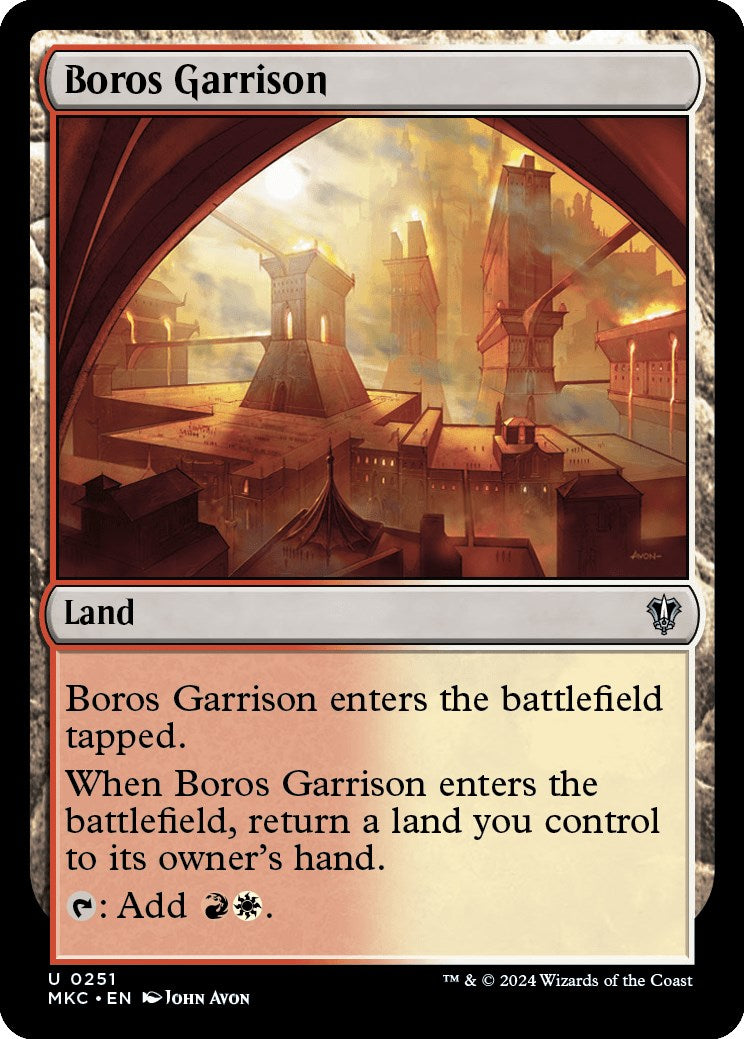 Boros Garrison [Murders at Karlov Manor Commander] | Yard's Games Ltd