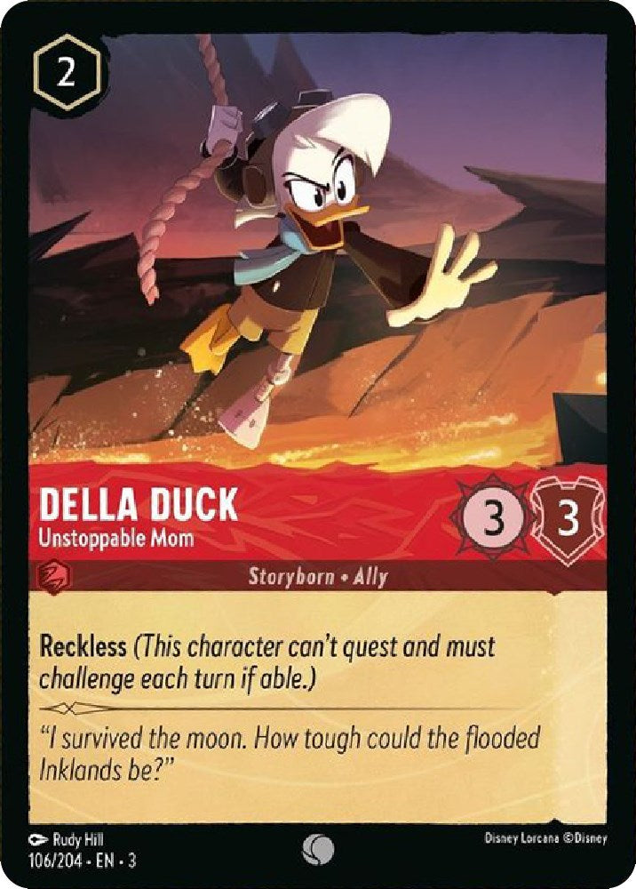 Della Duck - Unstoppable Mom (106/204) [Into the Inklands] | Yard's Games Ltd