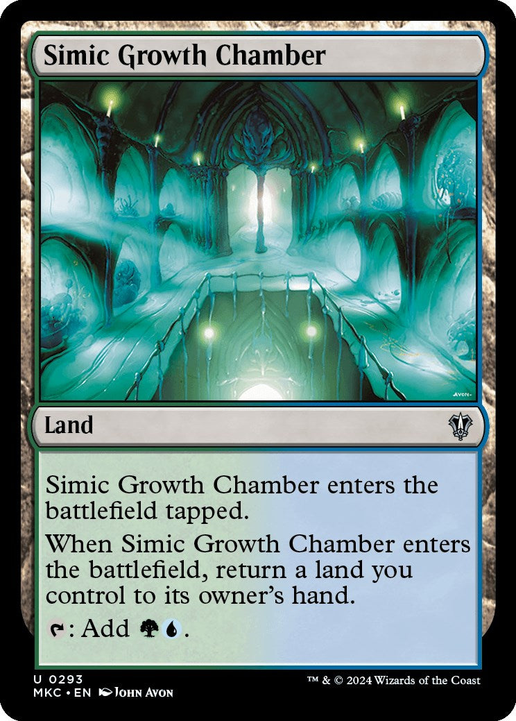 Simic Growth Chamber [Murders at Karlov Manor Commander] | Yard's Games Ltd