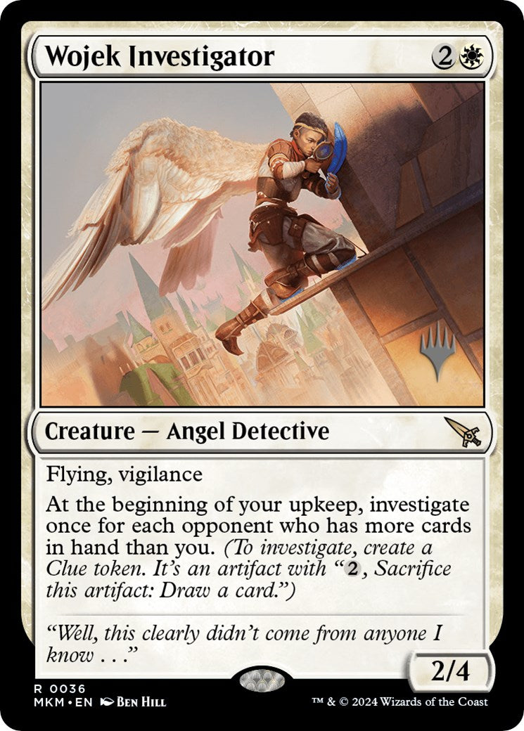 Wojek Investigator (Promo Pack) [Murders at Karlov Manor Promos] | Yard's Games Ltd