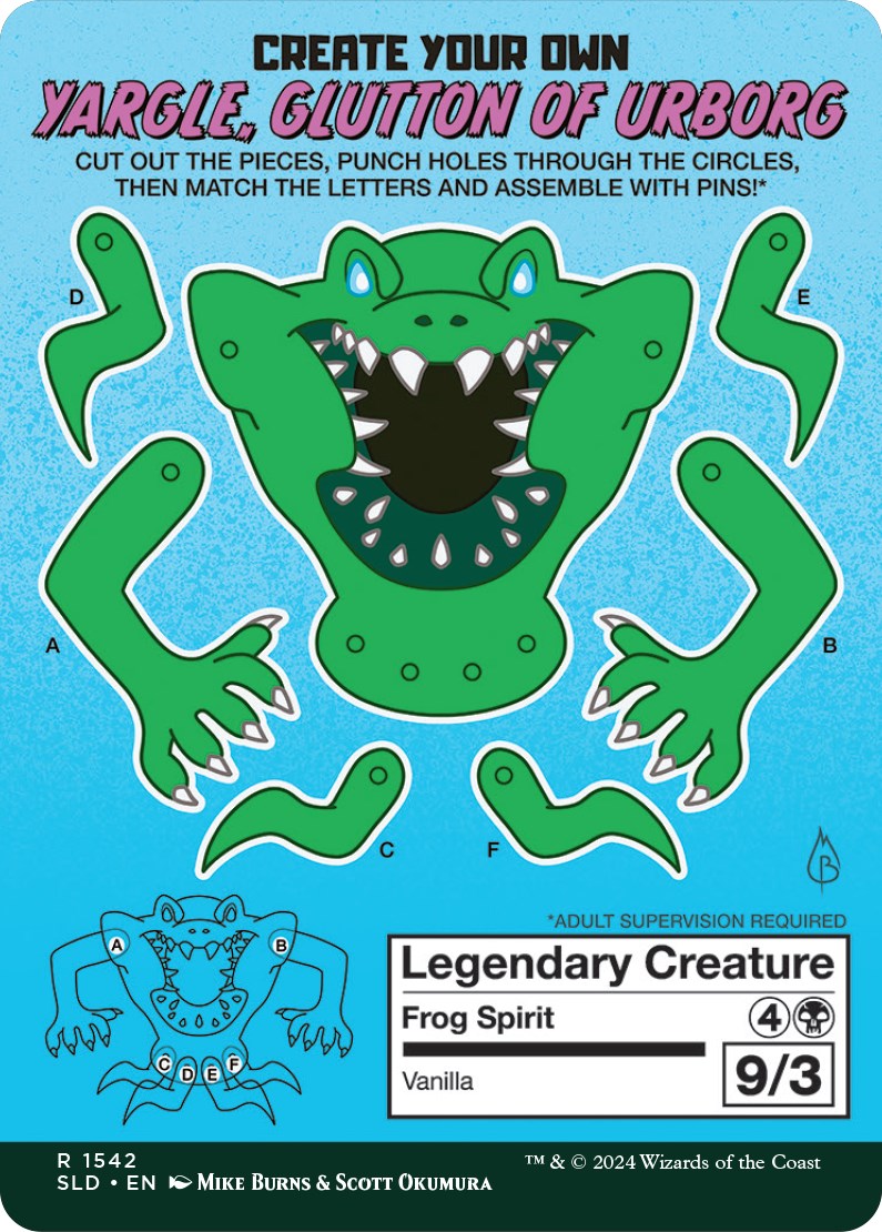 Yargle, Glutton of Urborg [Secret Lair Drop Series] | Yard's Games Ltd